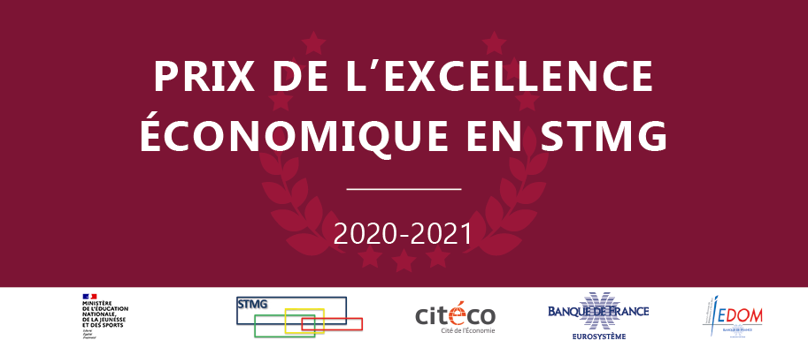 Prix de l'excellence économique en STMG 2020-2021 - Economie